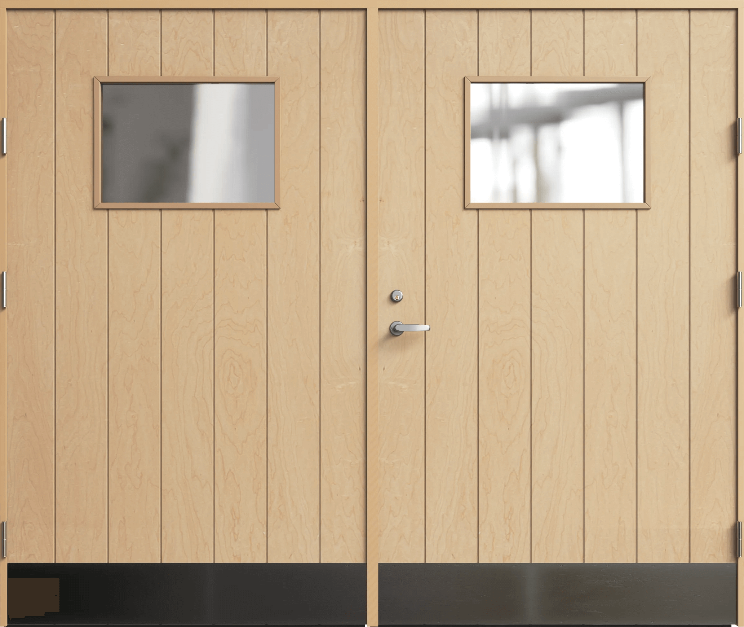 Garageport 24,5x20 10° fönster, HH